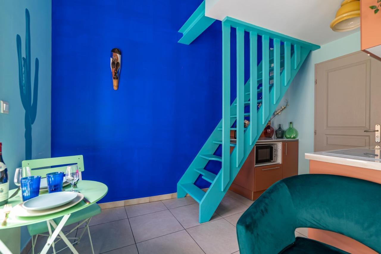 Le Reve Bleu Majorelle - Duplex Sur Les Toits - Une Nuit A Nîmes Exterior photo